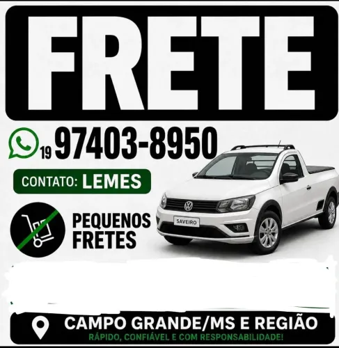 Fretes e pequenos carretos