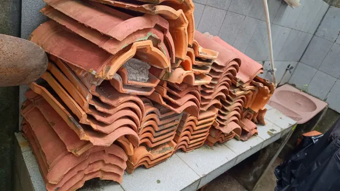Telhas de Barro Pequenas 