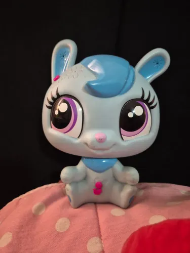 Lps Coelhinha Bunny Littlest petshop 20cm