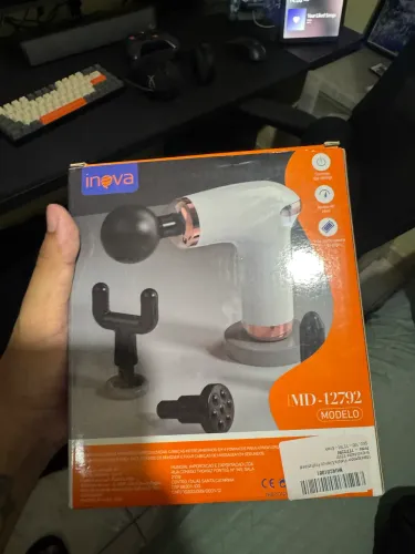 Massageador elétrico inova