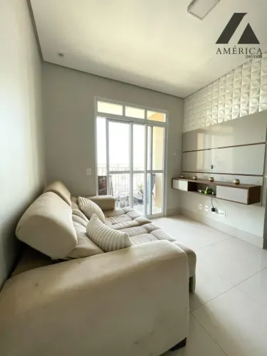 Alugo apto mobiliado no Jardim Beira rio  com 3 quartos, sendo uma suíte - 78m² em Cuiabá