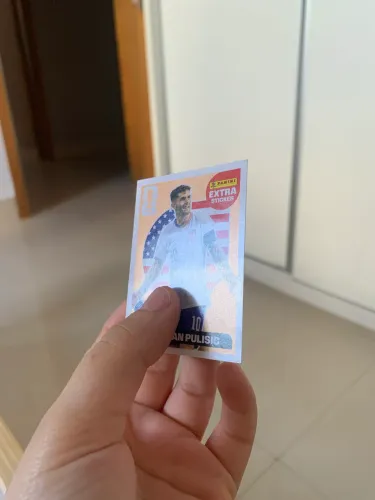 figurinha extra stickers Christian Pulisic Bronze