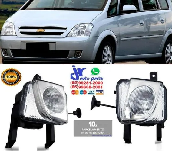 Par Farol de Milha Meriva 03 04 05 06 07 08 09 10 11 12