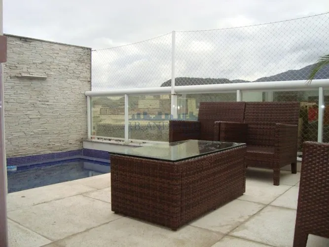 Espetacular Cobertura Duplex Automatizada com Piscina e Área Gourmet no Jardim Oceânico