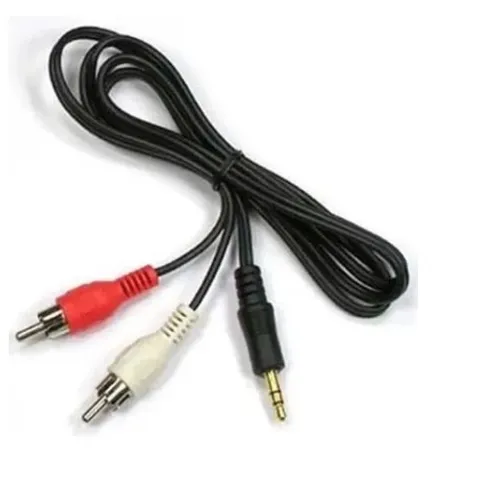 Cabo Auxiliar P2 Macho X Rca Macho Audio 1,5m
