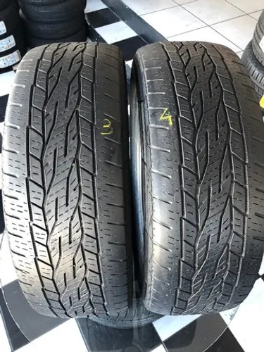 Kit 02 Pneus 225/60r17 Continental Crosscontact Lx2 (usados) 3-4