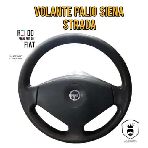volante com tampa palio siena palio weekend
