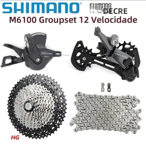 Grupo Shimano Deore 6100 12V