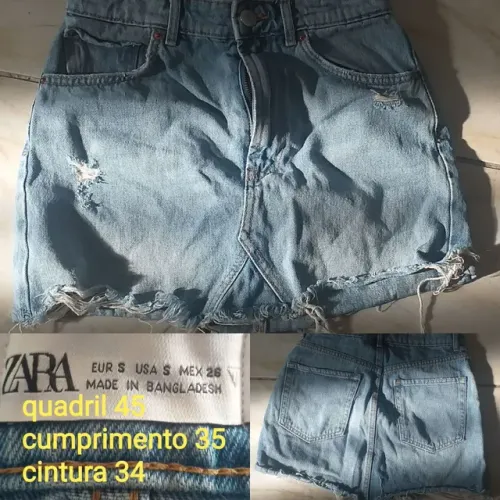 Mini saia Zara