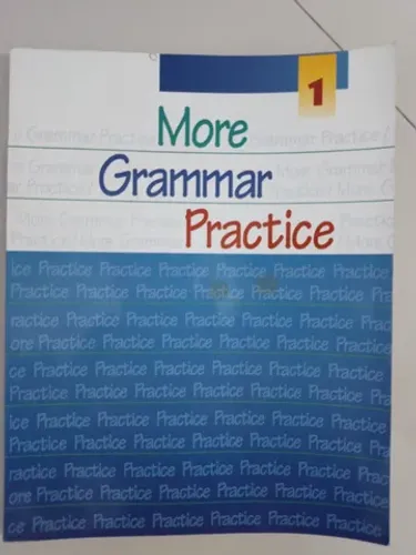 Livro de Inglês Gramática "More Grammar Practice" semi novo