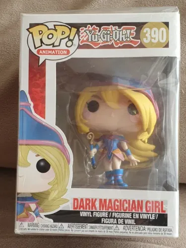 Funko Pop Original Dark Magician Girl (Maga Negra) #390 - Yu-Gi-OH!