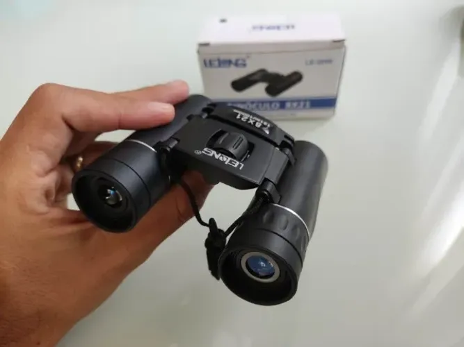 Binóculos 8x21 Lelong Preto