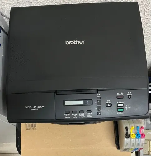 Impressora Multifuncional Brother Wi-Fi com bulk-ink 220v