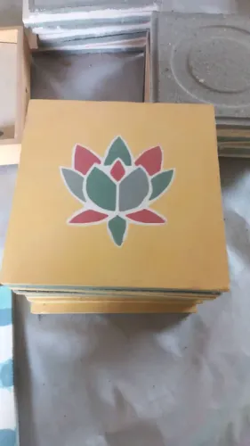 LADRILHOS HIDRÁULICOS, FLOR DE LOTUS 
