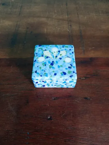 Antigo e Lindo Porta Jóias em Porcelana - Barcelona