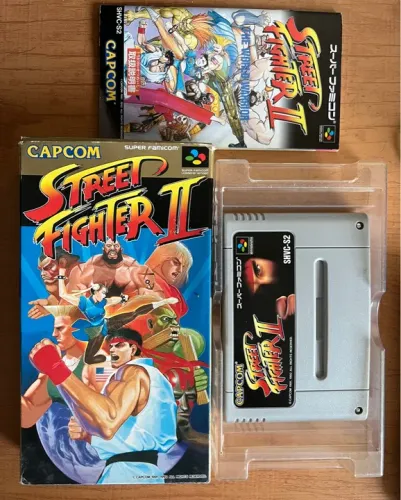 Cartucho de Jogo Super Famicom  Street Fighter II -  Original