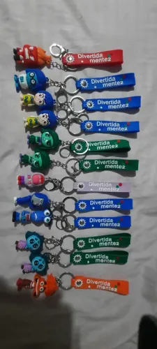 Chaveiros Divertida Mentez - Personagens Completos