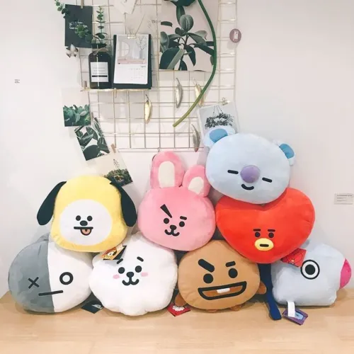 Pelúcias BT21 - Personagens Completos