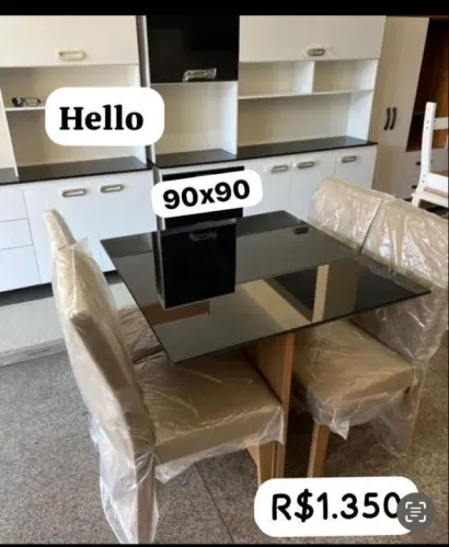 MESA 4 LUGARES ENTREGA GRÁTIS 
