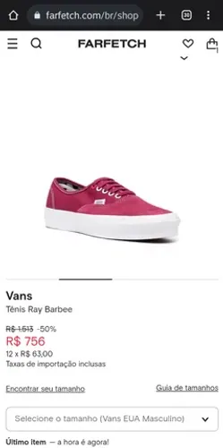 Tênis Vans Vault Ray Barbee 