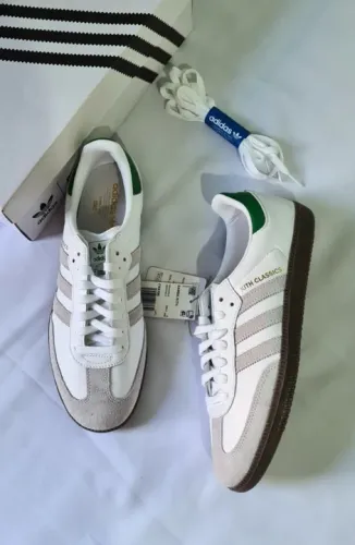 Tenis Adidas Kith Samba OG White Grey Branco Cinza 42