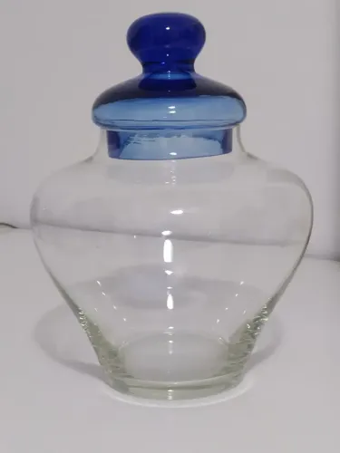 Bomboniere em cristal sem uso
