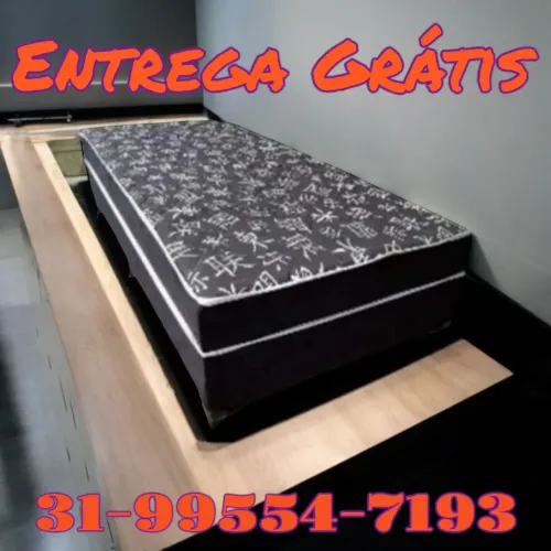 CAMA BOX SOLTEIRO MOLAS / SUPER MACIA