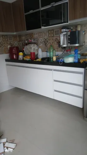 Gabinete de cozinha para baixo da pia em 100% mdf