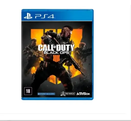 Call Of Duty Black Ops 4 Ps4 Midia Física - Usado ótimo estado