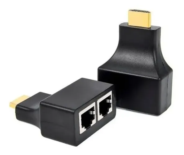 Extensor Hdmi via cabo de rede