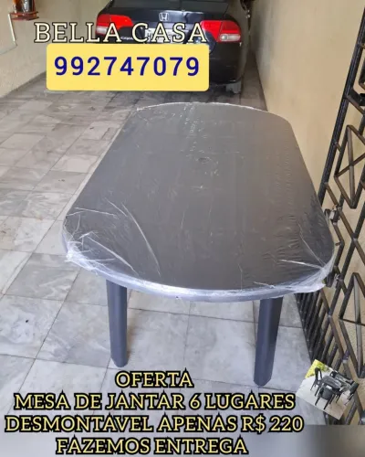MESA DE JANTAR US.D UZ 7S.E K.E ENTREGO HOJE