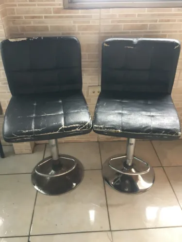 Banqueta giratória alta - Conjunto 