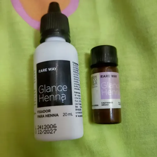 Kit Henna para sobrancelhas - Glance Henna