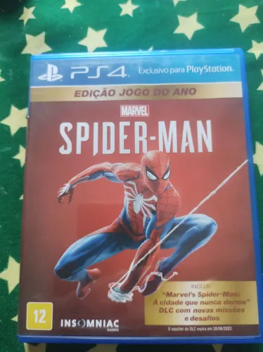 Jogo Spider-man PS4 físico 