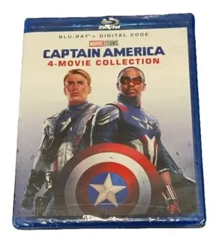 Coleção Capitão América - 4 Filmes em Blu-ray