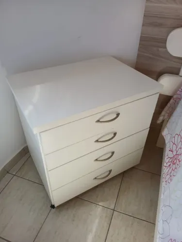 Gaveteiro 4 Gavetas Branco