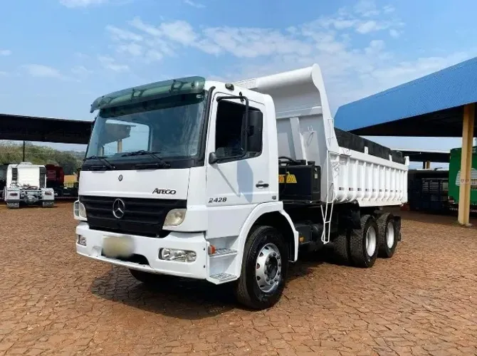 Mb Atego 2428 6x2 - 2009 Caçamba