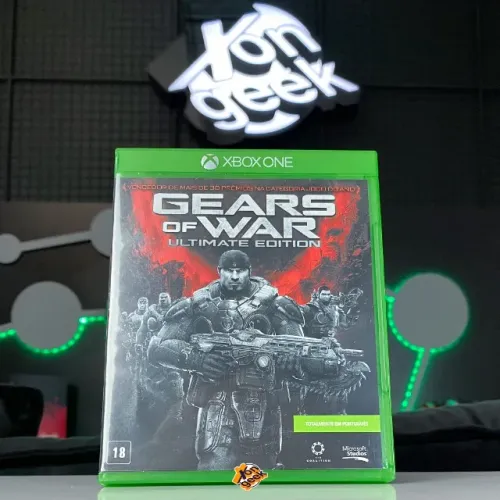 Jogo Gears of War Ultimate Edition (Seminovo) -Xbox One | Ação Intensa Em Terceira Pessoa!
