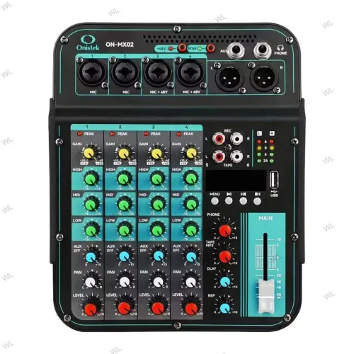 Mesa de Som Digital de 6 Canais e Função Bluetooth!