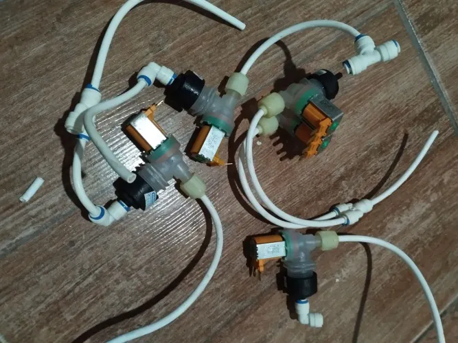 Válvulas solenóides para sistema de água