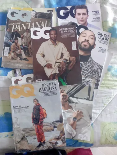 Revistas GQ Brasil - Edições Variadas
