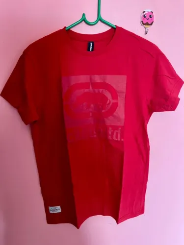 Camiseta Ecko Vermelha original P (veste M também) 