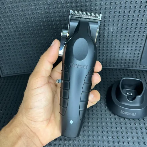 BLACK FRIDAY - Máquina de Cortar Cabelo Kemei Profissional