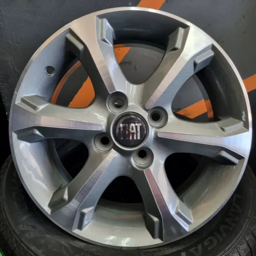 Jogo de rodas novas aro 14 4x98 Fiat Strada