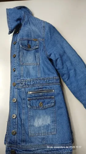 Casaco Jeans Tamanho: P