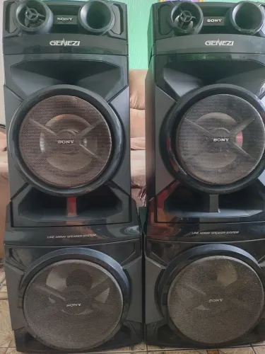 Caixas de Som Sony Genezi Potente