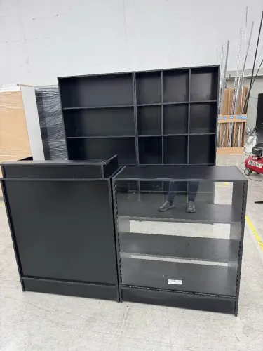 Conjunto Balcões e Prateleiras MDF
