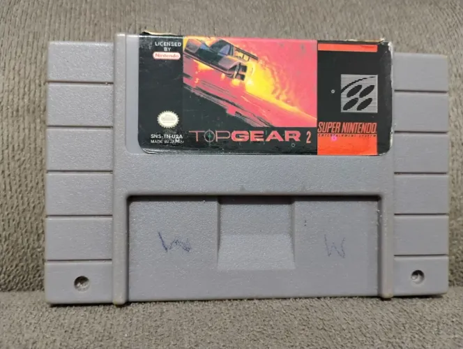 Cartucho Top Gear 2 SNES Paralelo 