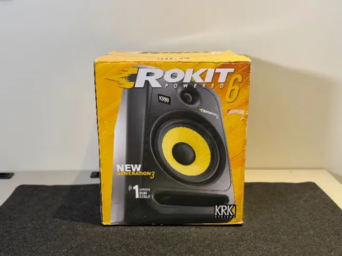Monitor de Audio KRK Rokit 6 - 3 Geração - Nova