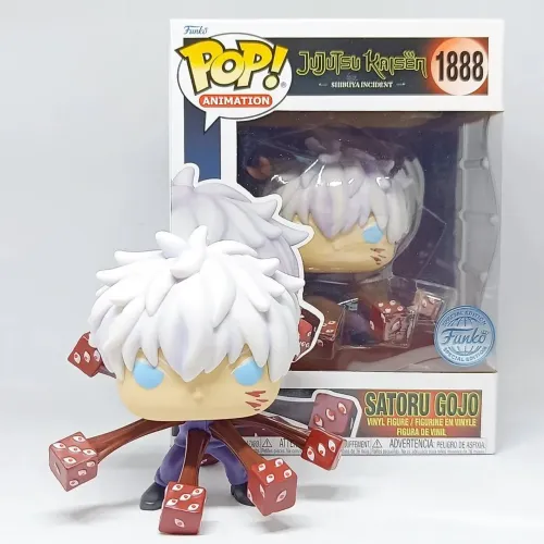 Funko Pop Saturo Gojo special edition novo